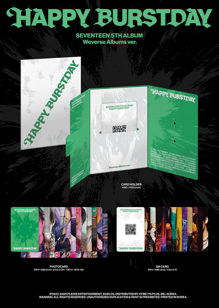 SEVENTEEN - HAPPY BURSTDAY (Weverse Album Ver.) - Image 2