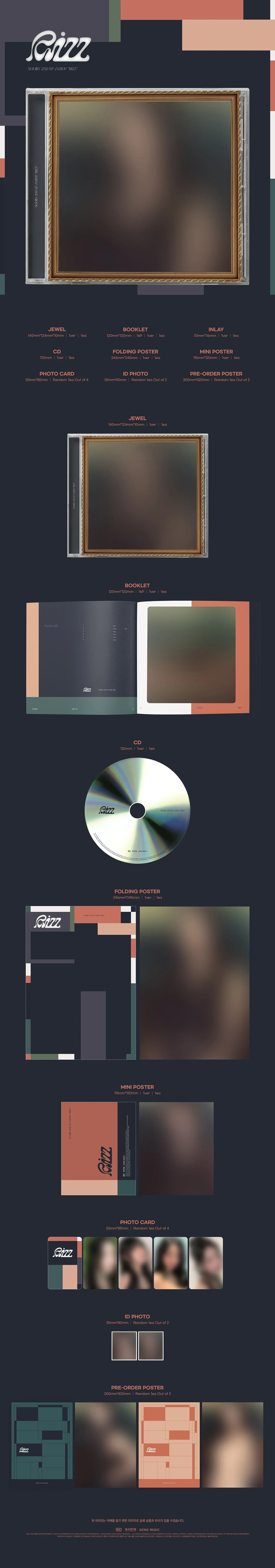 SOOJIN - RIZZ (Jewel Case Ver) - Image 3