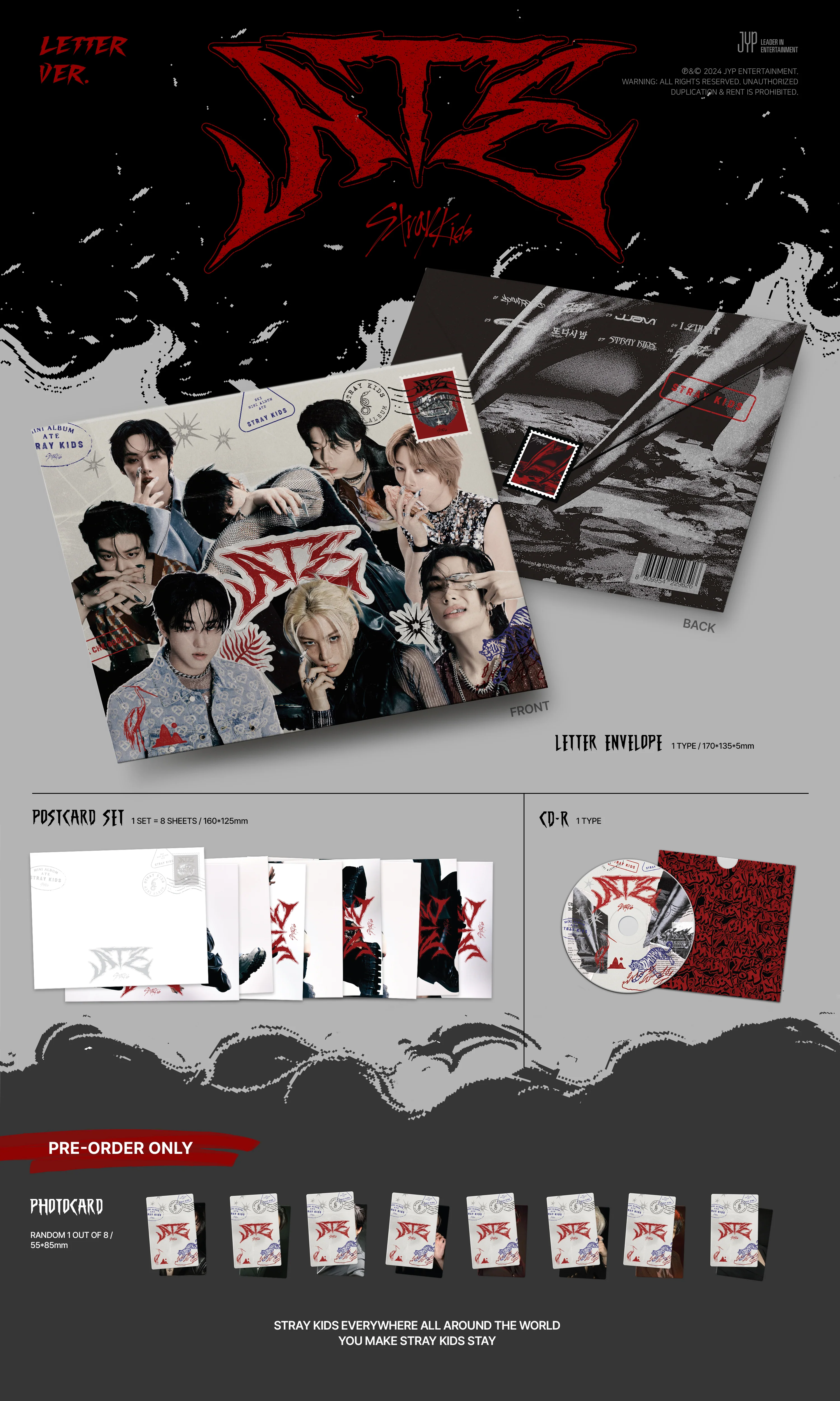 STRAY KIDS - ATE (Letter Ver) - Image 2