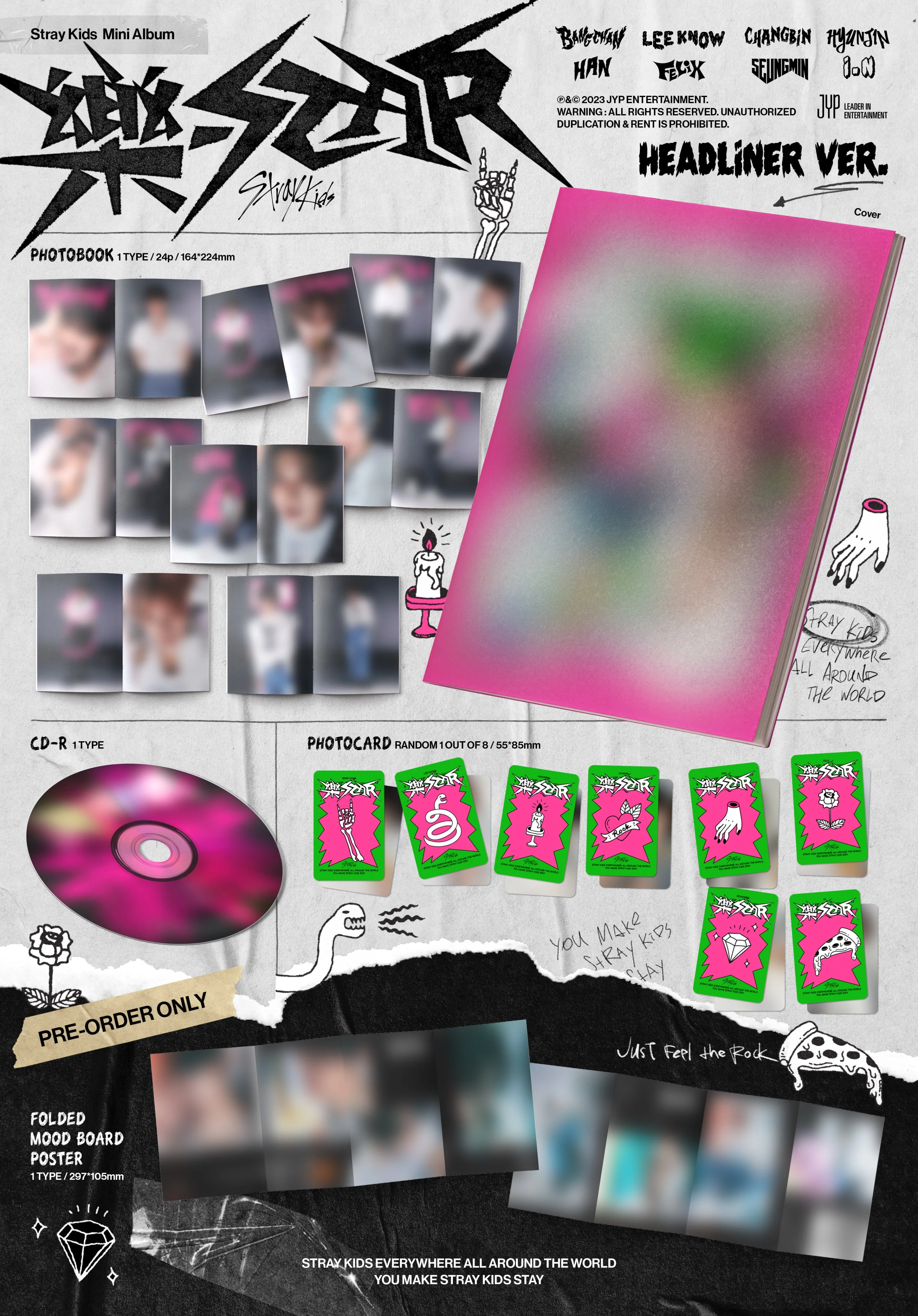 Stray Kids - ROCK-STAR (Headliner Ver.) - Image 2