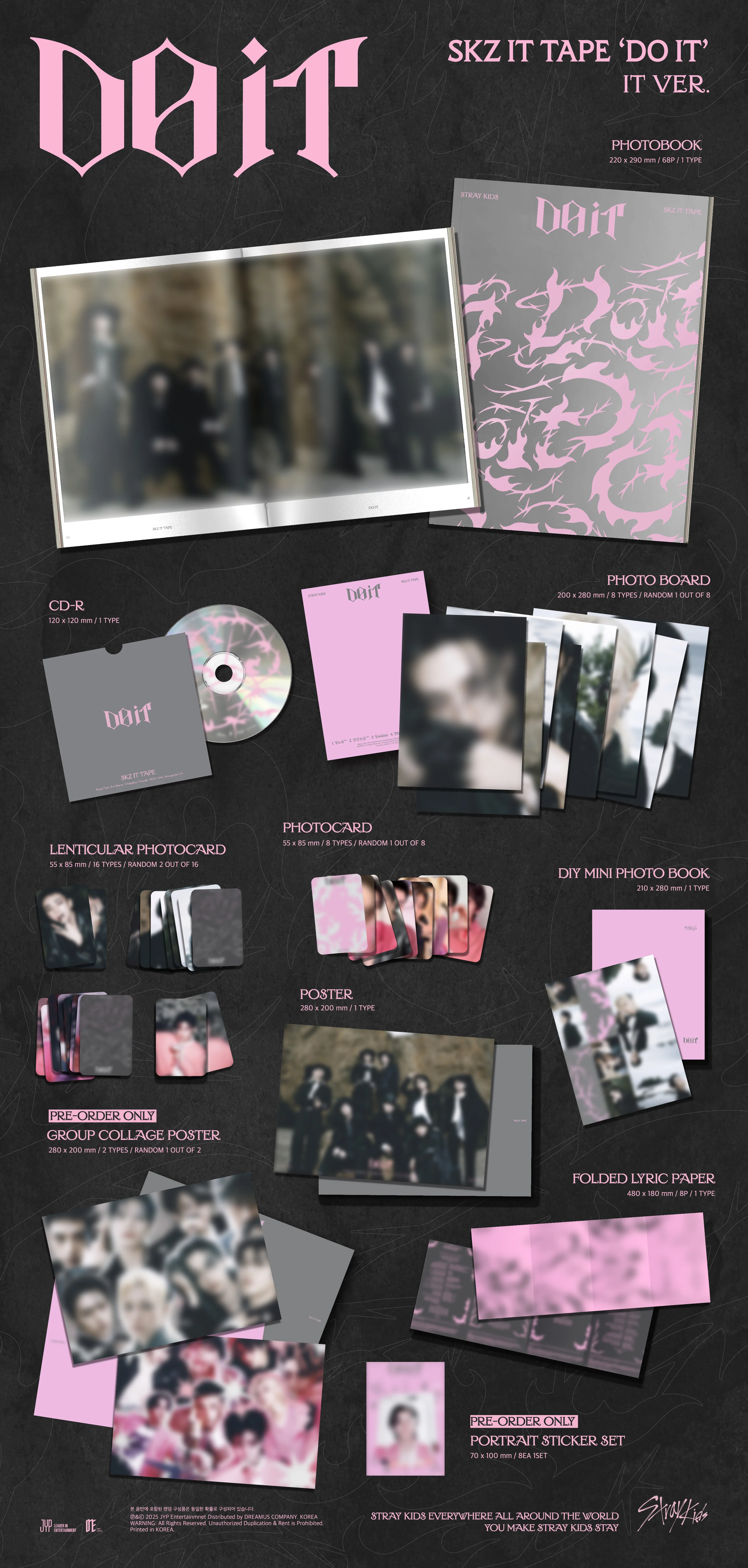 Stray Kids - SKZ IT TAPE ‘DO IT’ (IT Ver. /Photobook Ver.) - Image 2