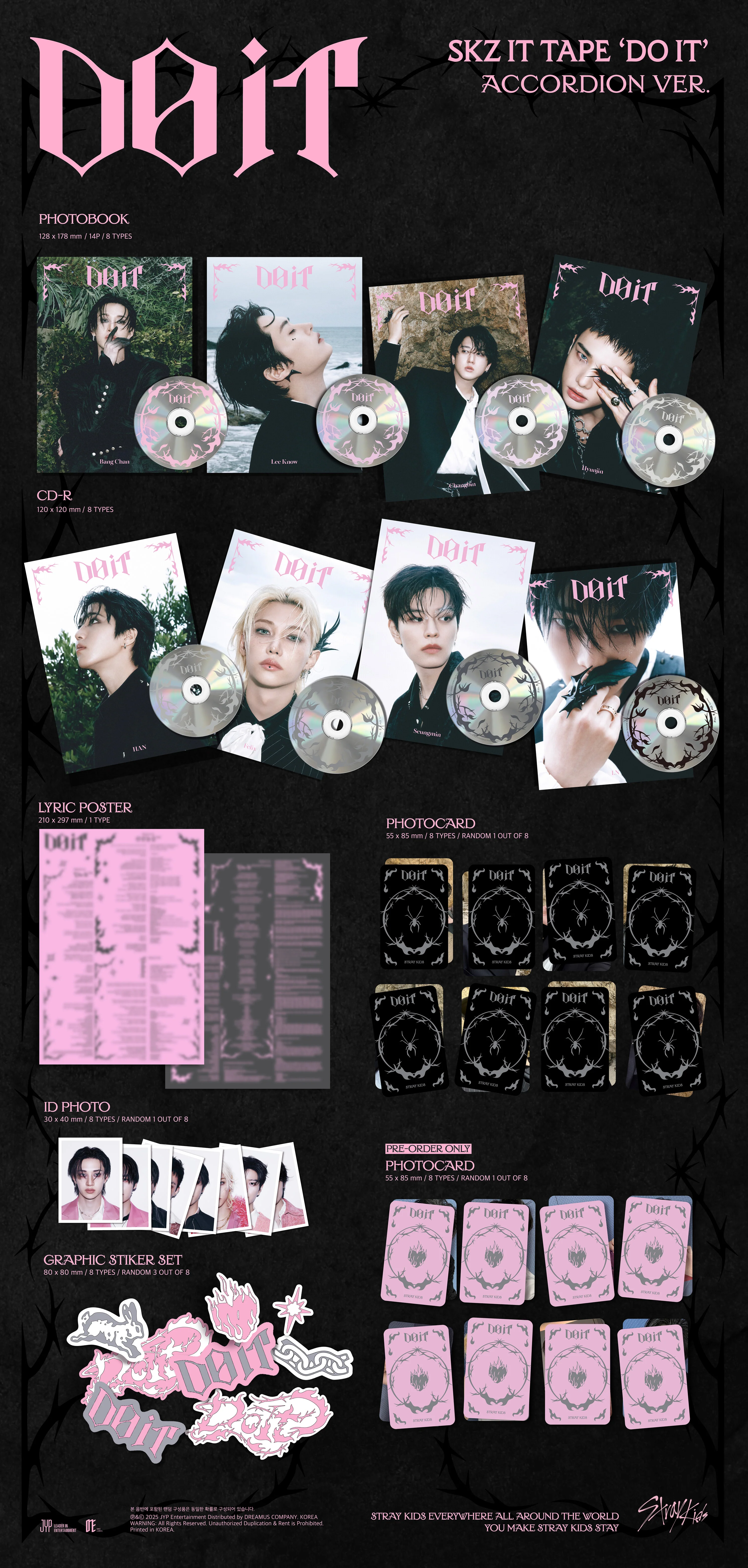 Stray Kids - SKZ IT TAPE ‘DO IT’ (Accordion Ver.) - Image 2