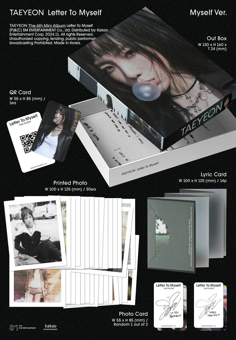 Taeyeon - Letter To Myself (Myself ver) - Image 2
