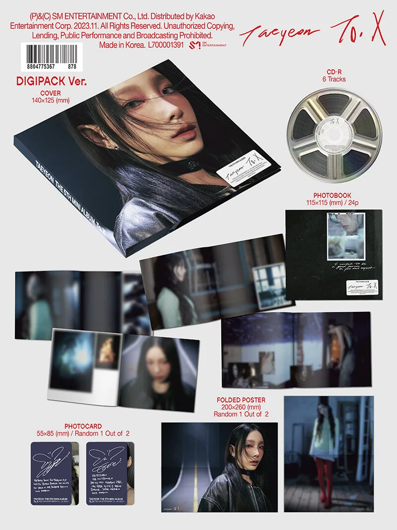 Taeyeon - To. X (Digipack ver) - Image 2