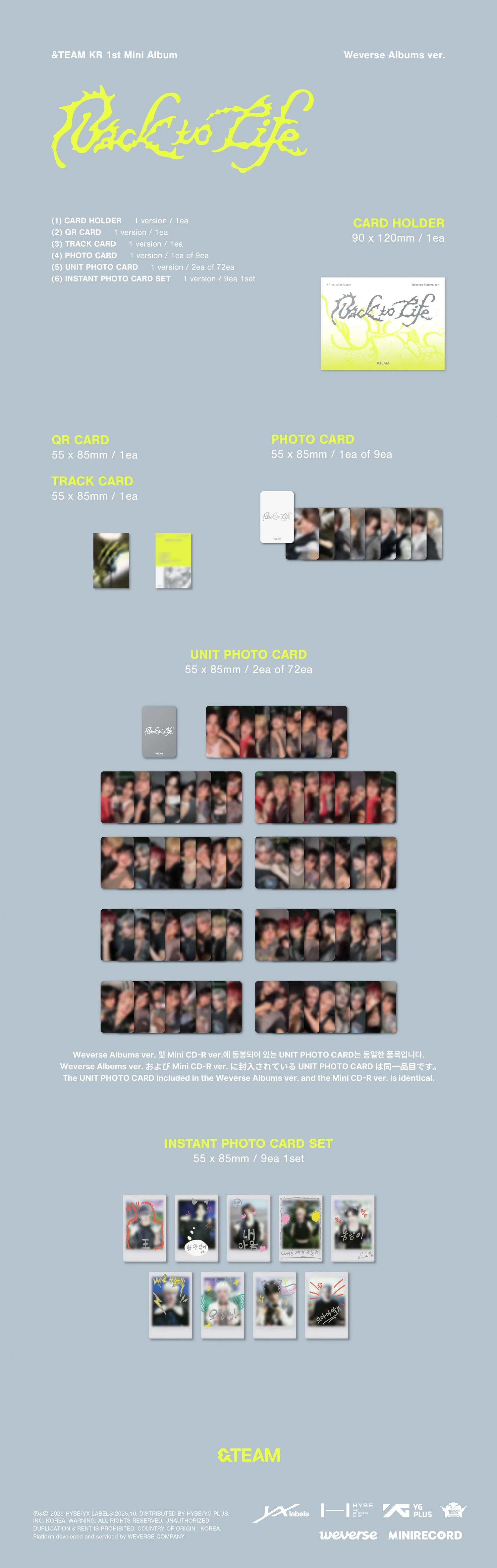 &TEAM - Back To Life (Weverse Albums Ver.) - Image 2