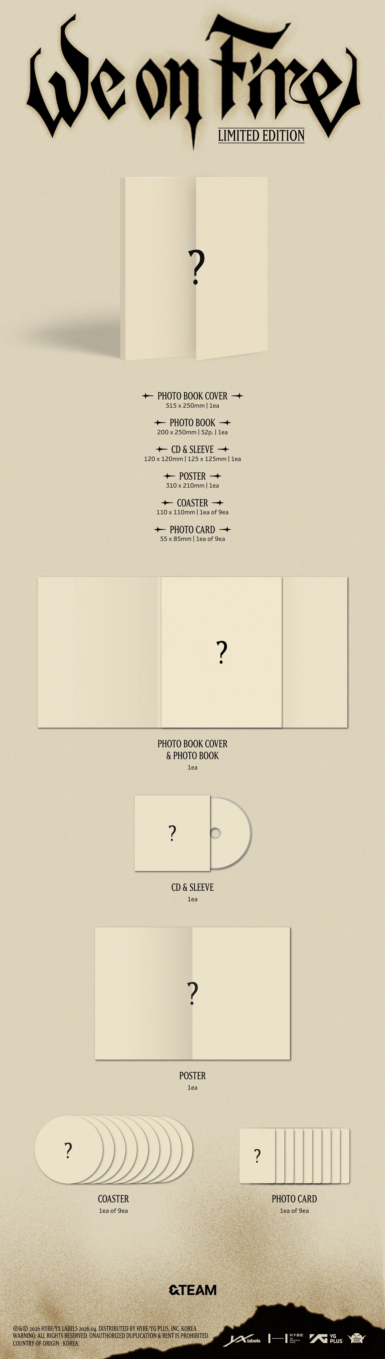 &TEAM - We On Fire (Limited Ver.) - Image 2
