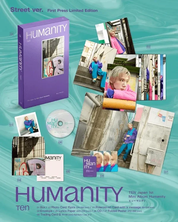 TEN - HUMANITY [Japanese Album] - Image 5
