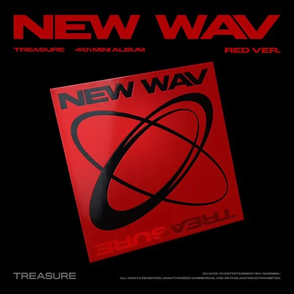 [PRE-ORDER] TREASURE - NEW WAV (Red/Ice Ver.) - Image 4