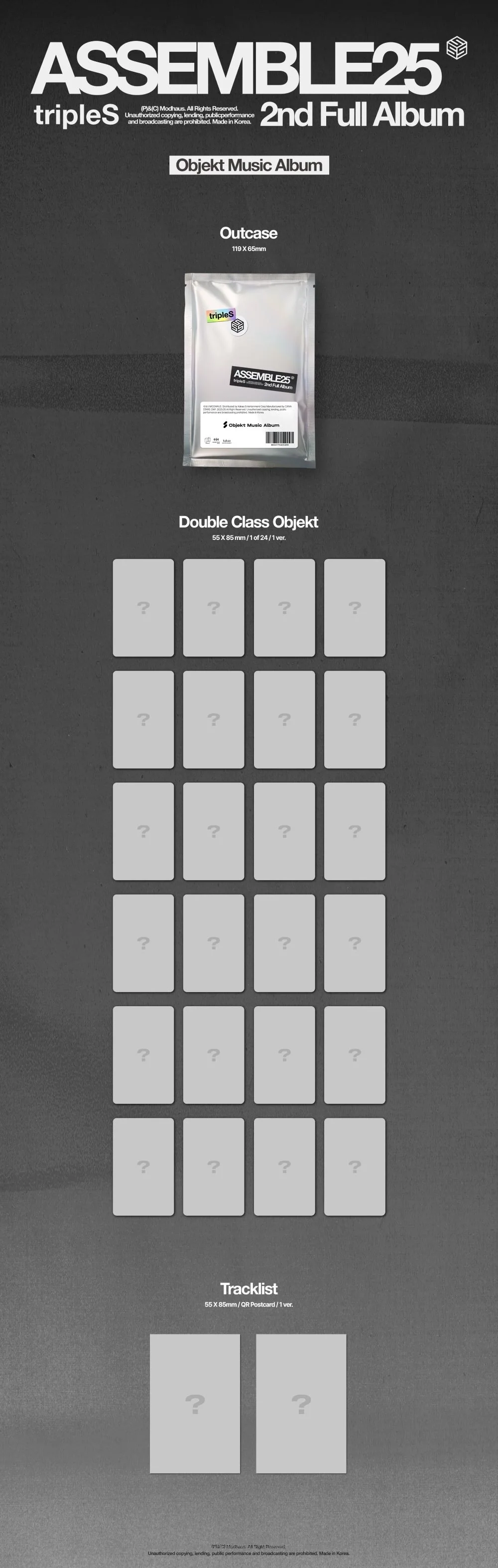 tripleS - ASSEMBLE25 (Objekt Music Album Ver) - Image 2