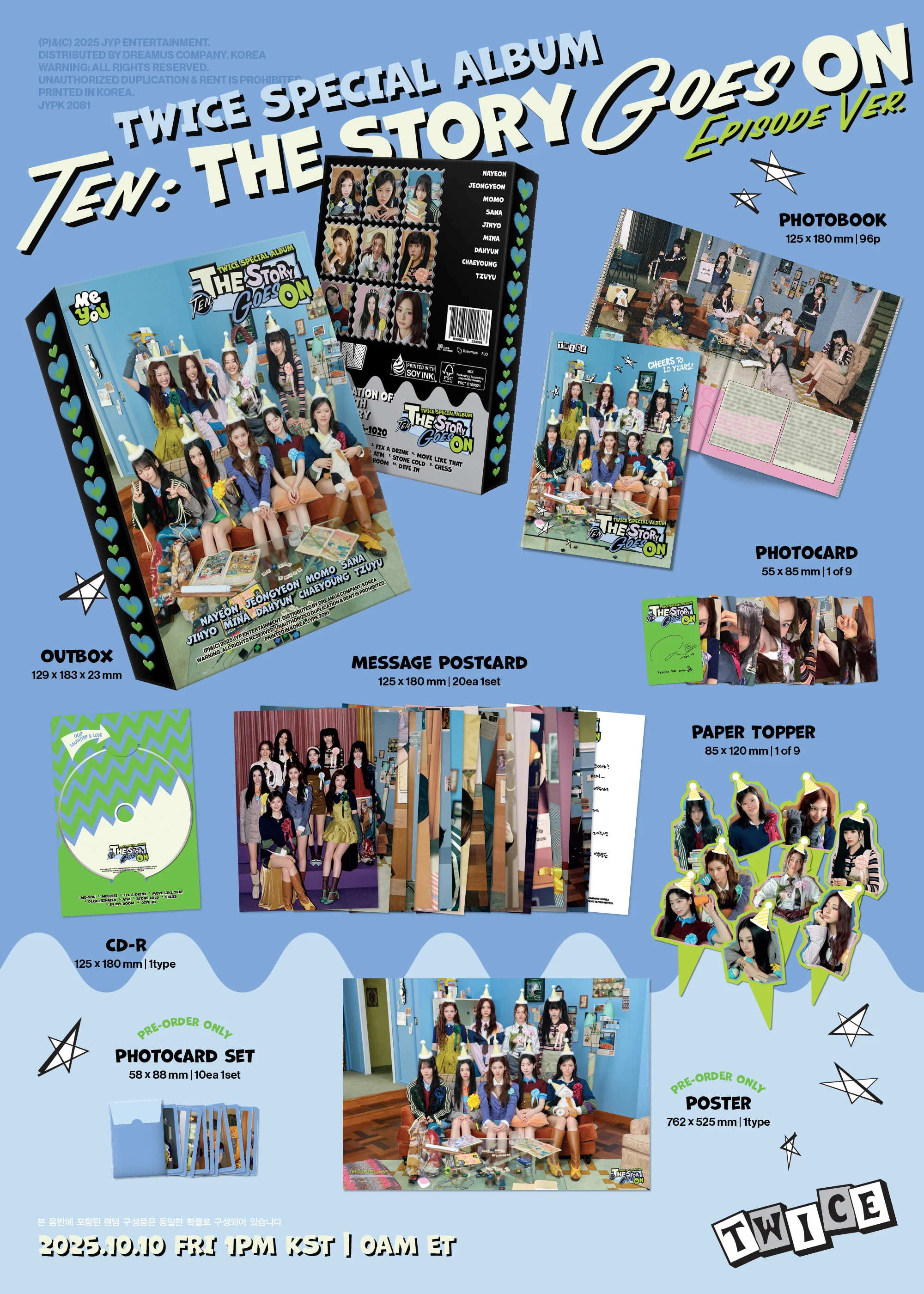 TWICE - TEN: The Story Goes On (EPISODE Ver. /Photobook Ver.) - Image 2