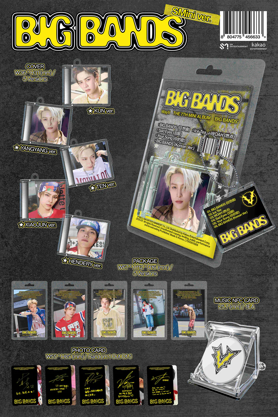 WAYV - BIG BANDS (SMini Ver.) - Image 2