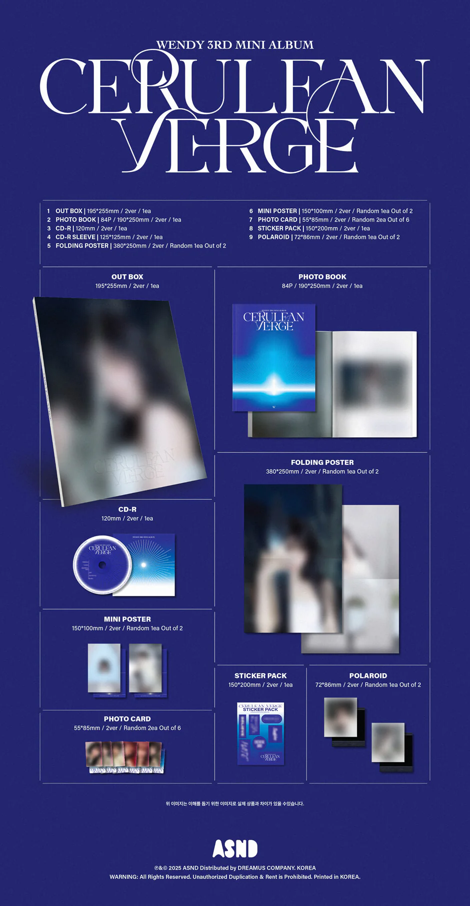 WENDY - Cerulean Verge (Photobook Ver.) - Image 2