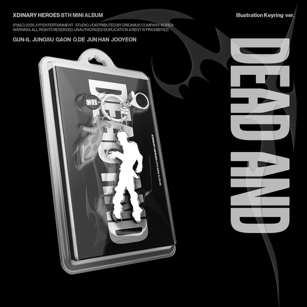 XDINARY HEROES - DEAD AND (Illustration Keyring Ver.)