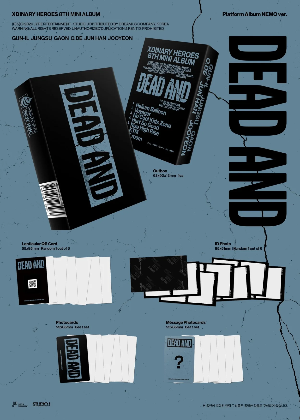XDINARY HEROES - DEAD AND (NEMO Ver.) - Image 2