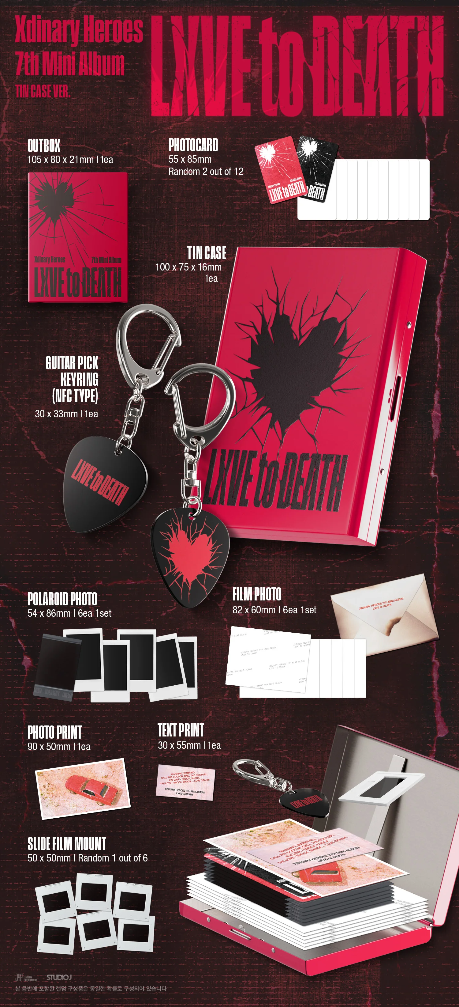 Xdinary Heroes - LXVE to DEATH (Tin Case Ver.) - Image 2