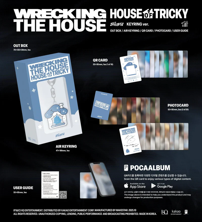 xikers - HOUSE OF TRICKY : WRECKING THE HOUSE (KEYRING Ver.) - Image 2