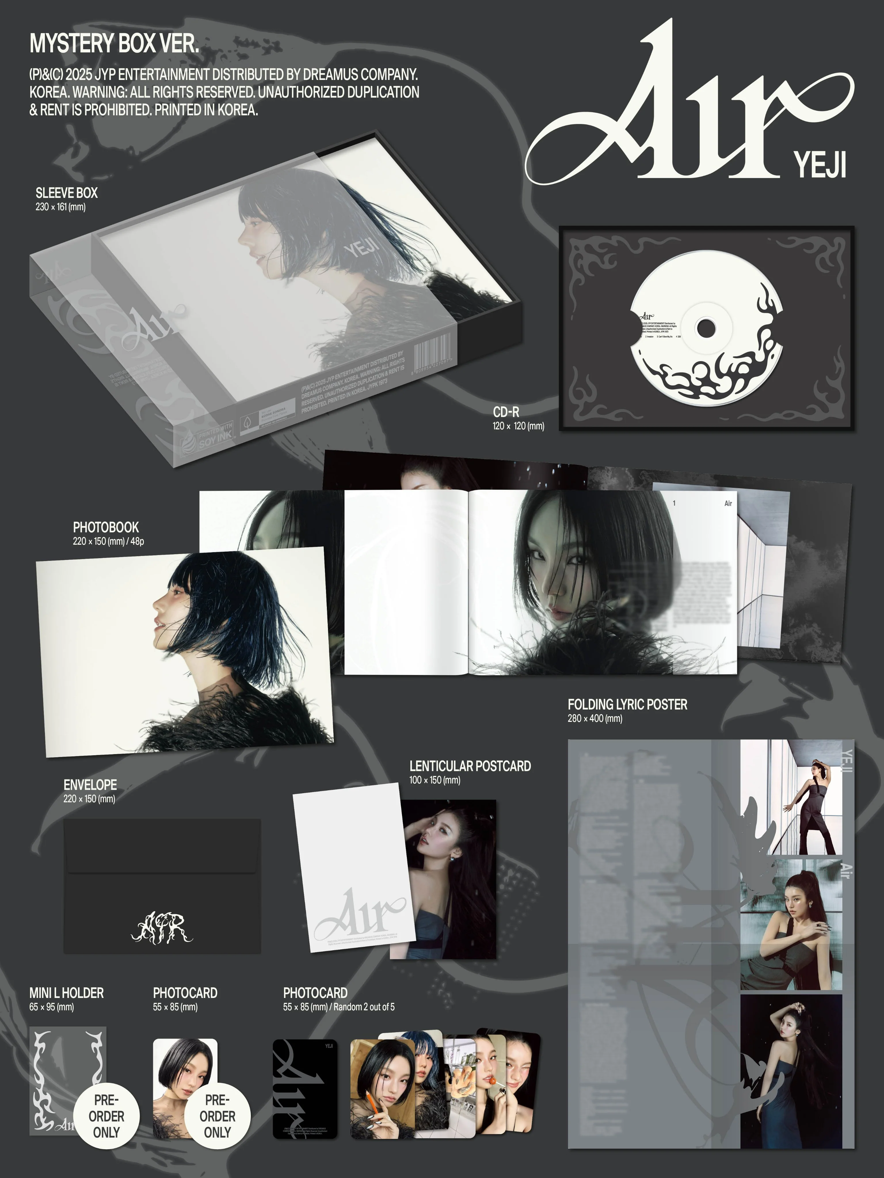 YEJI - AIR (Mystery Box Ver) - Image 2