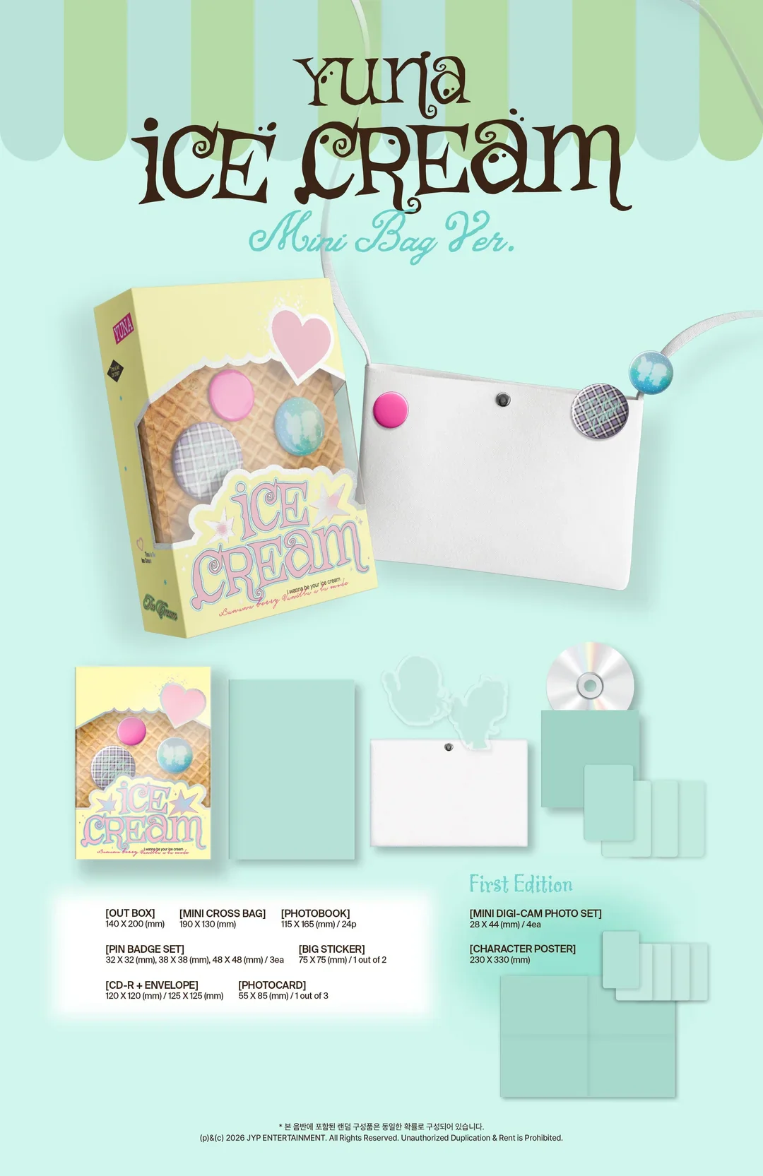 YUNA - ICE CREAM (Mini Bag Ver.) - Image 2