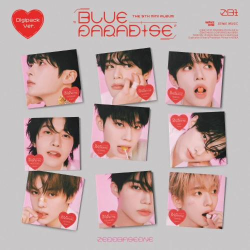 ZEROBASEONE - BLUE PARADISE (Digipack Ver)