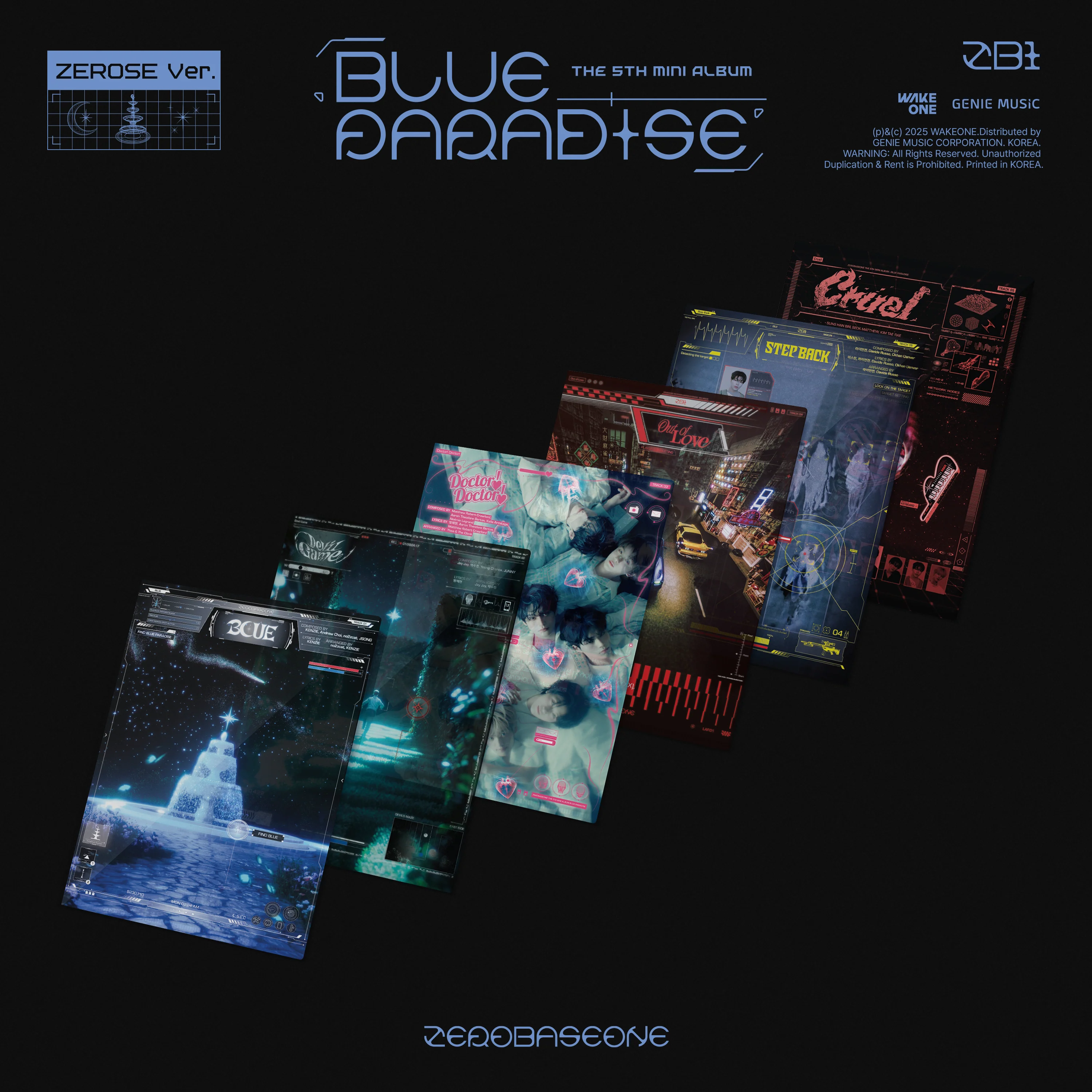 ZEROBASEONE - BLUE PARADISE (Zerose Ver)