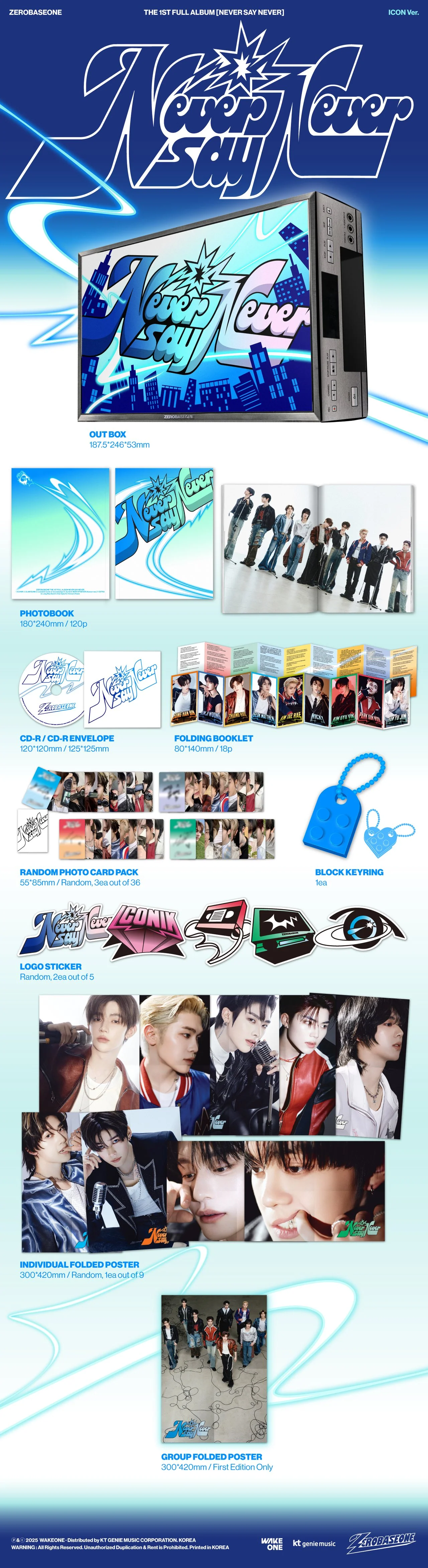 ZEROBASEONE - NEVER SAY NEVER (Photobook Ver) - Image 2