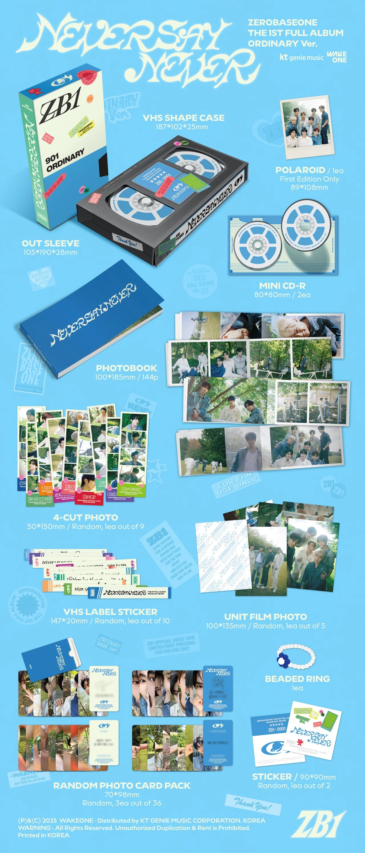 ZEROBASEONE - NEVER SAY NEVER (Photobook Ver) - Image 3