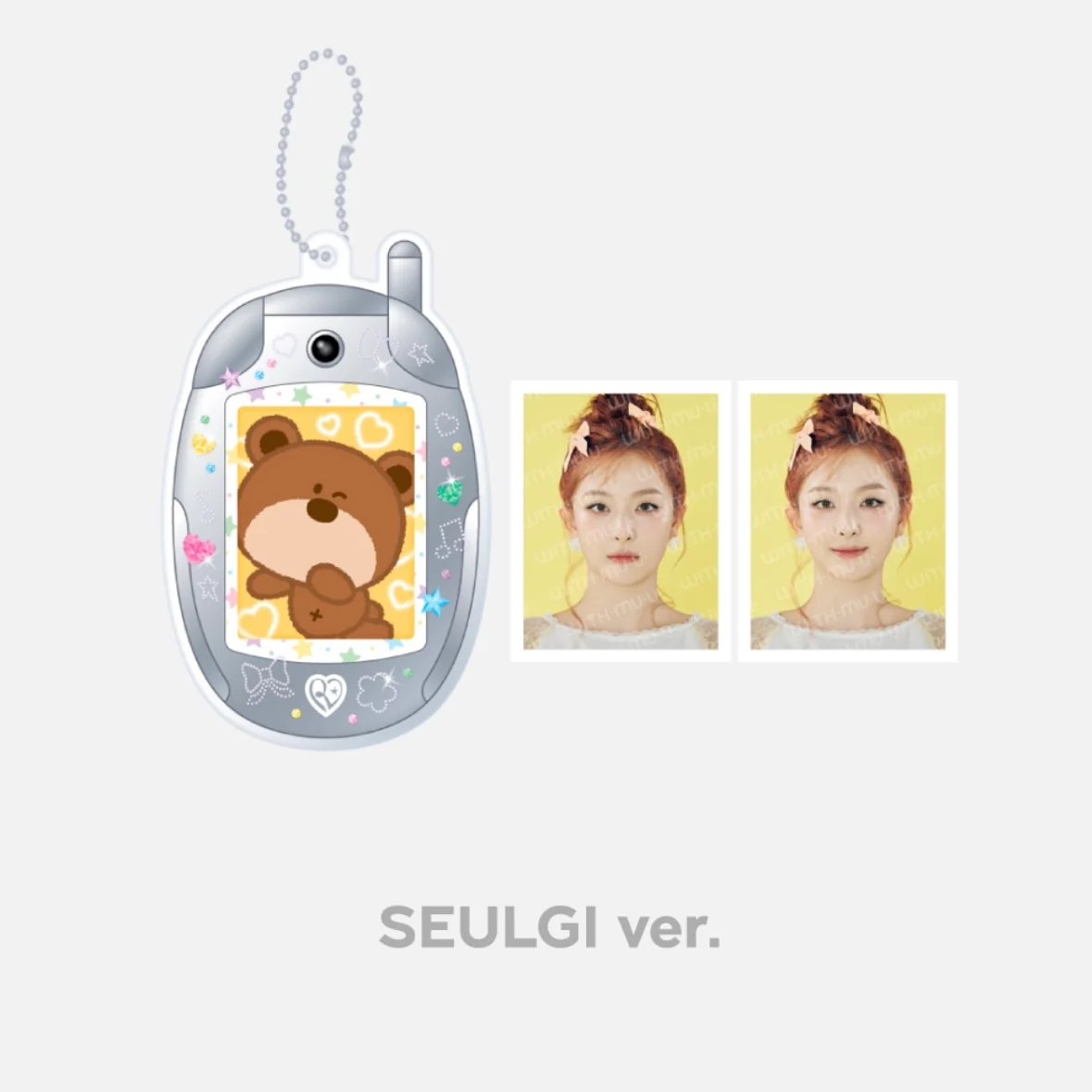 RED VELVET - [HAPPINESS : My Dear, ReVe1uv Official MD] Photo Holder Keyring - Image 4