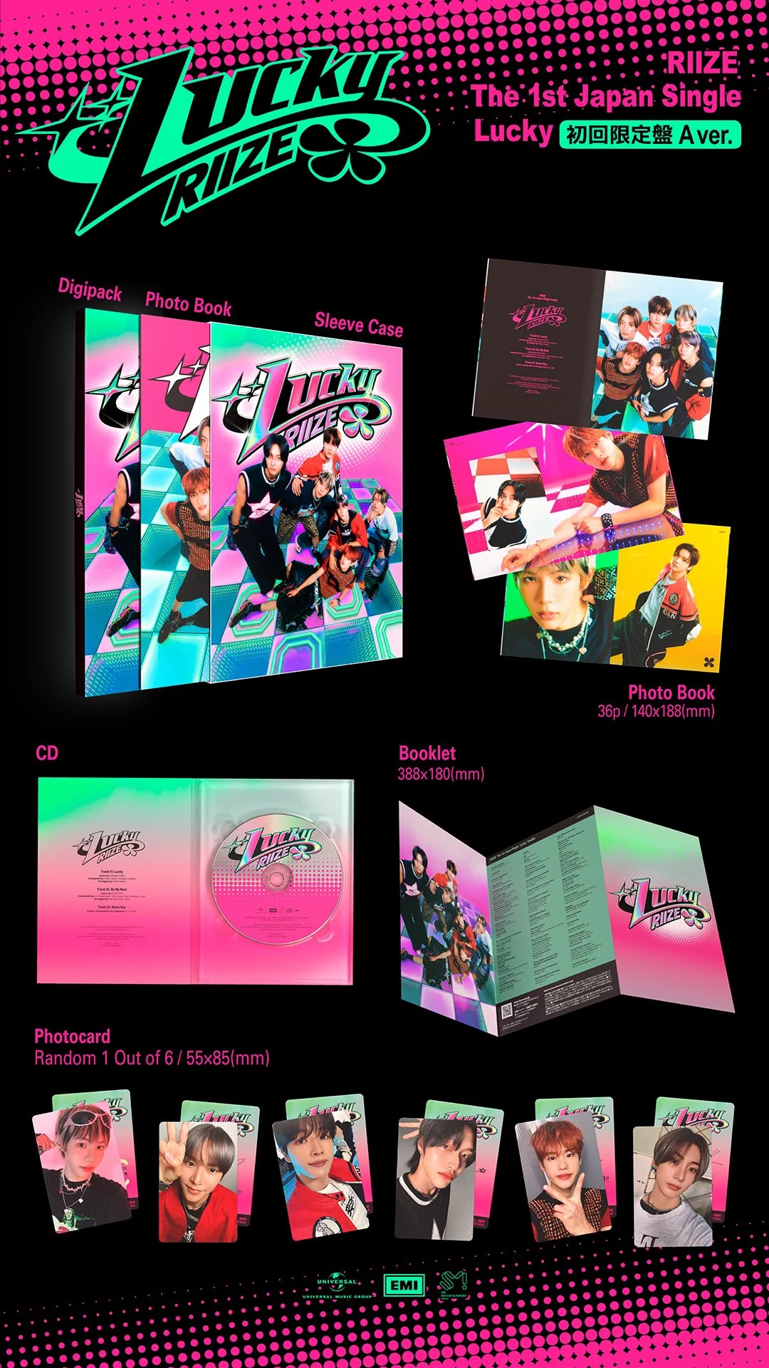 RIIZE - LUCKY [Japanese Album] - Image 4