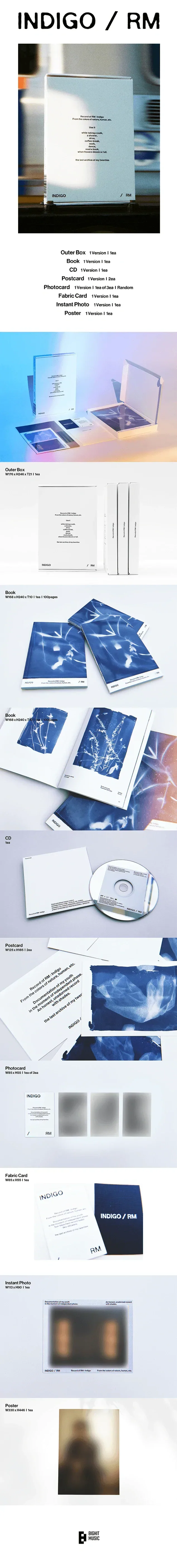 RM - Indigo (Photobook Ver.) - Image 2
