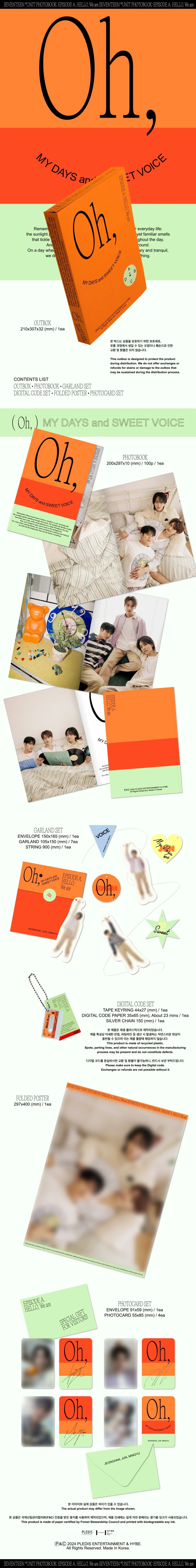 SEVENTEEN - Episode: Oh, My Days And Sweet Voice (Photobook) - Image 2