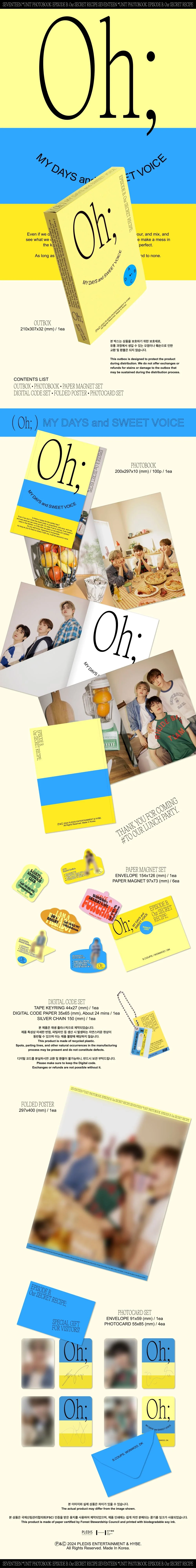 SEVENTEEN - Episode: Oh, My Days And Sweet Voice (Photobook) - Image 4
