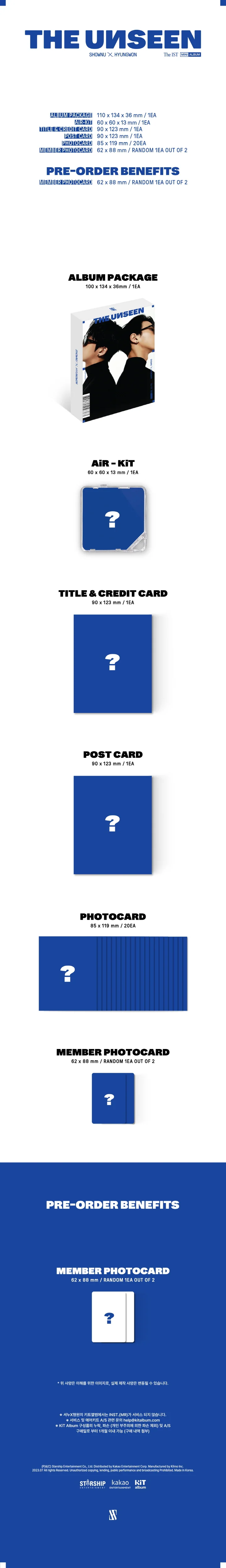 SHOWNU X HYUNGWON (MONSTA X) - THE UNSEEN (KiT Ver.) - Image 2