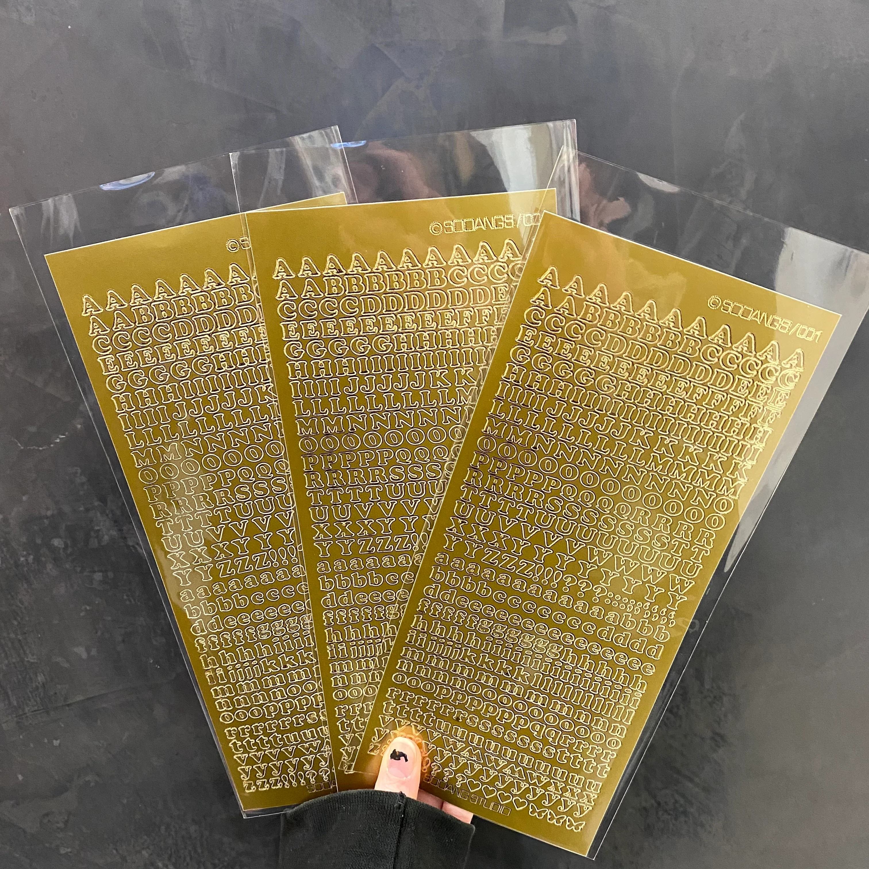 SOOANG STUDIO - Alphabet Sticker - Image 6