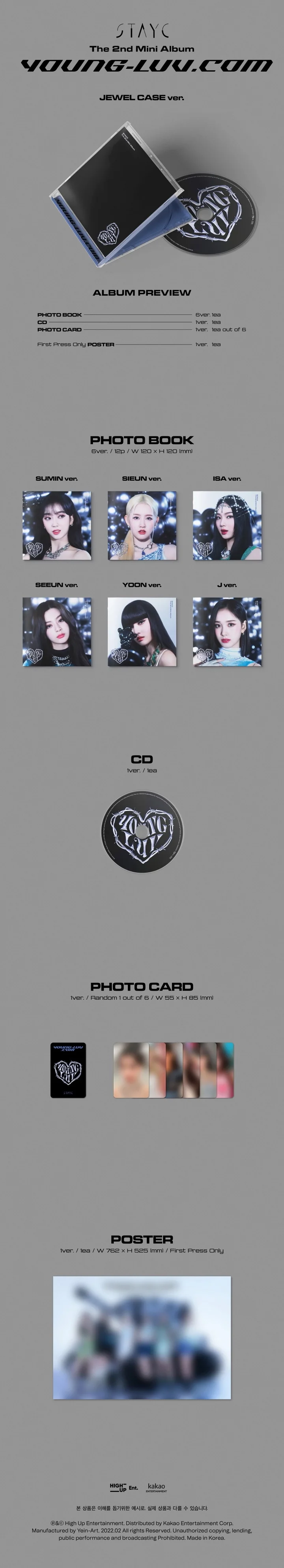 STAYC - YOUNG-LUV.COM (Jewel Case Ver.) - Image 2