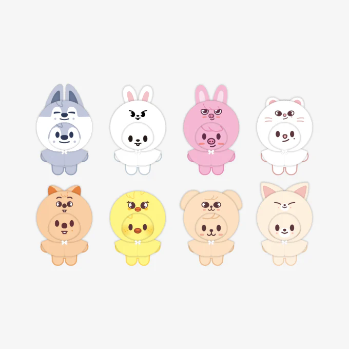STRAY KIDS - [SKZ 5'CLOCK MD] SKZOO 10CM PLUSH OUTFIT - Image 2