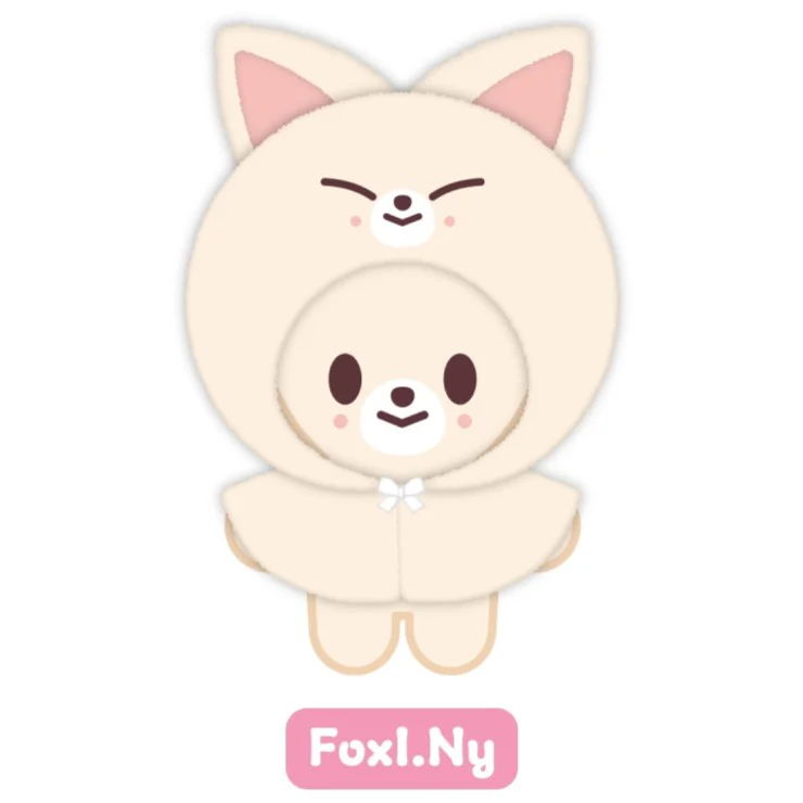 STRAY KIDS - [SKZ 5'CLOCK MD] SKZOO 10CM PLUSH OUTFIT - Image 6