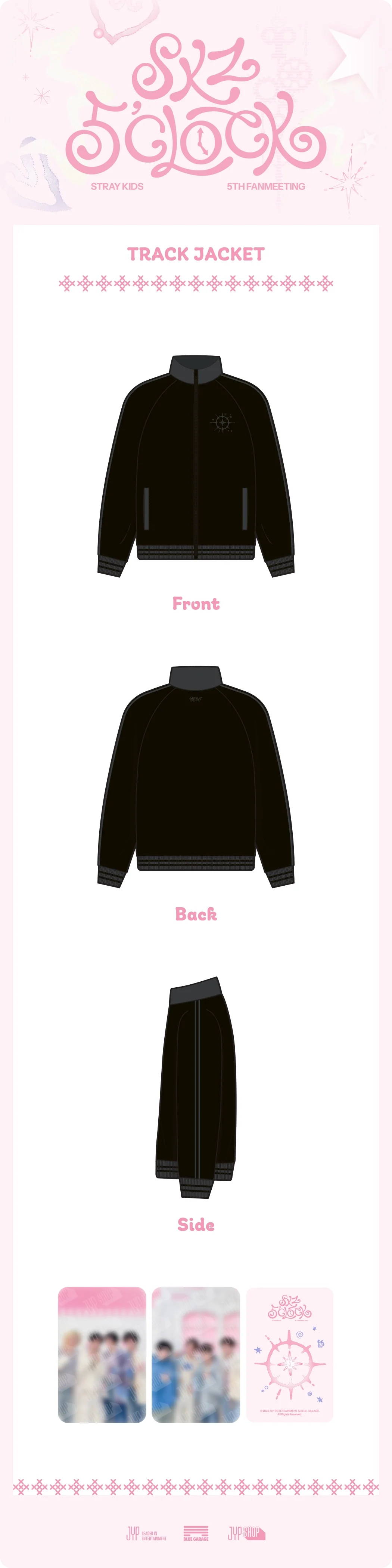 STRAY KIDS - [SKZ 5'CLOCK MD] TRACK JACKET - Image 2