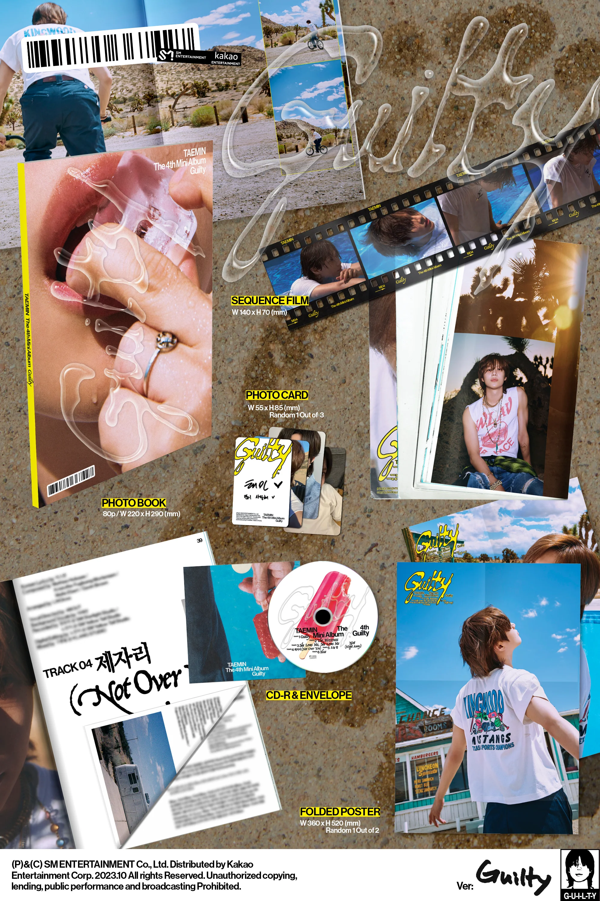 Taemin - GUILTY (Photobook Ver.) - Image 2