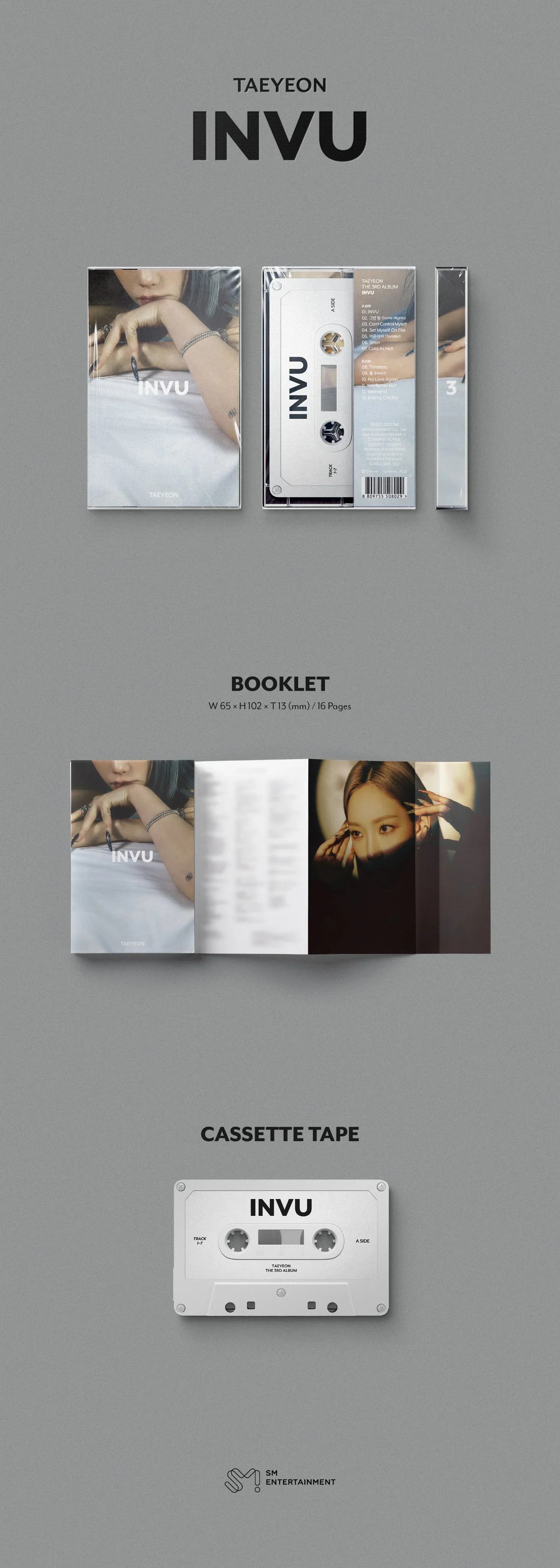 Taeyeon - INVU (TAPE Ver) - Image 2