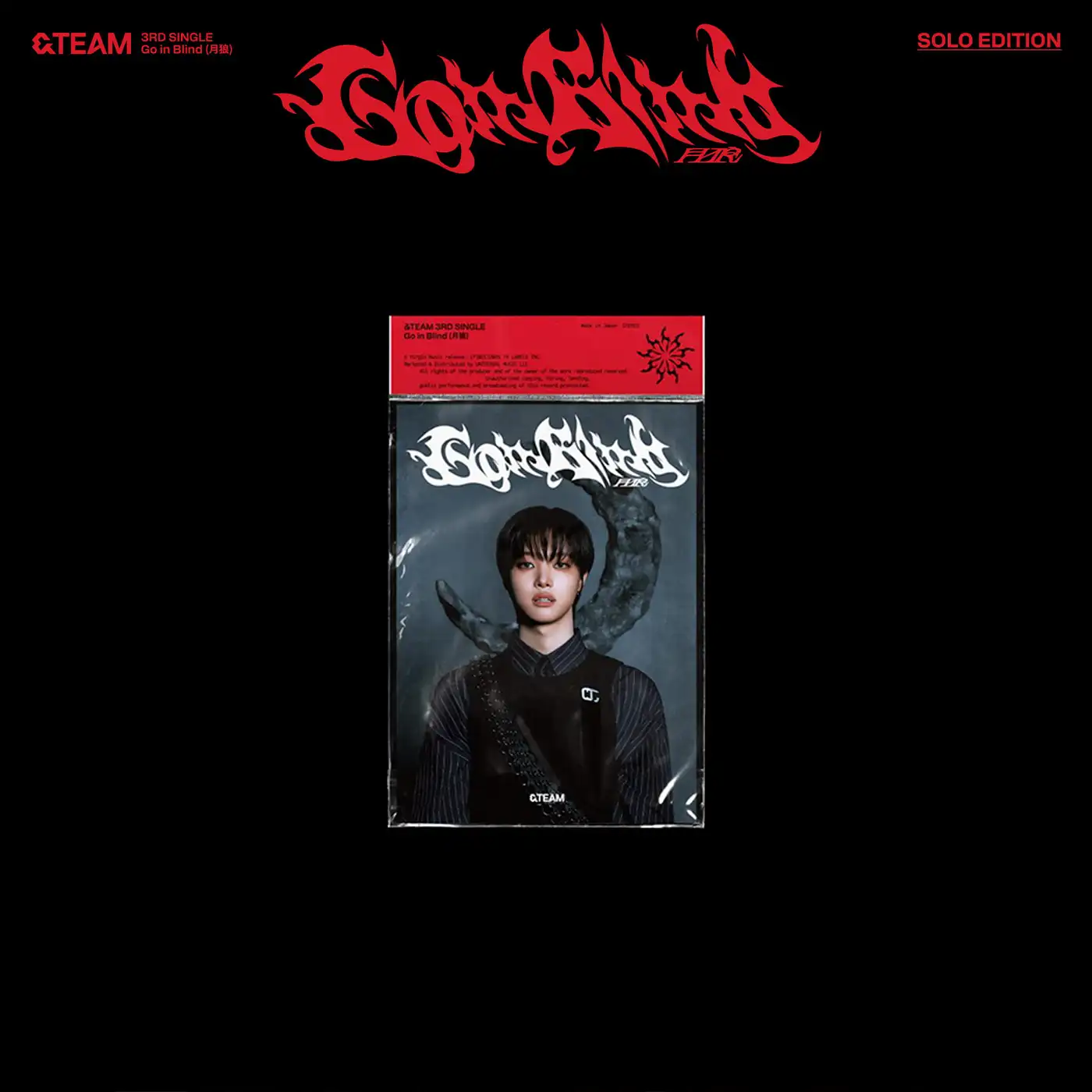 &TEAM - GO IN BLIND (Solo Jacket ver) - Image 3