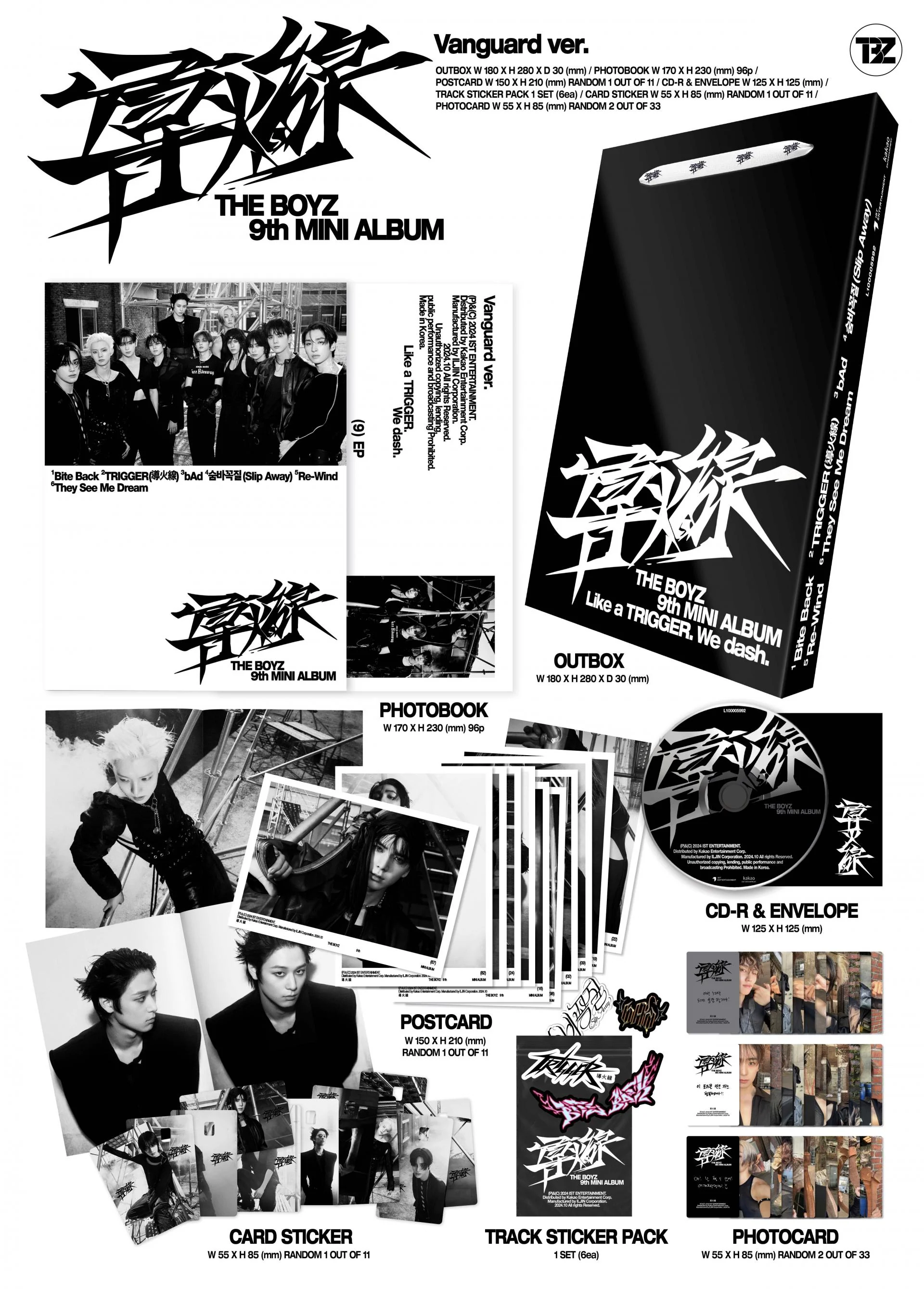 THE BOYZ - Trigger (Standard Ver.) - Image 2
