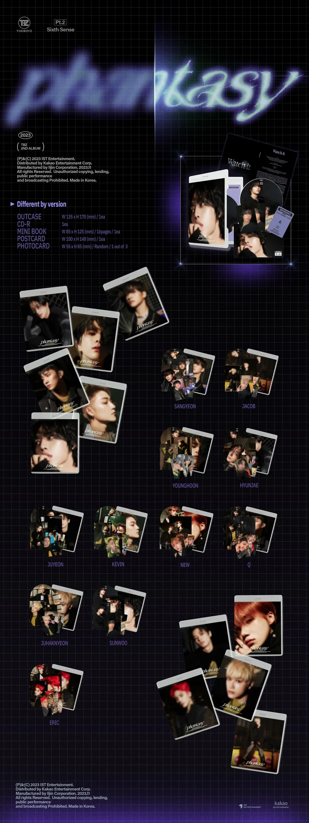 The Boyz - [PHANTASY] Pt.2 Sixth Sense : DVD Ver. - Image 3