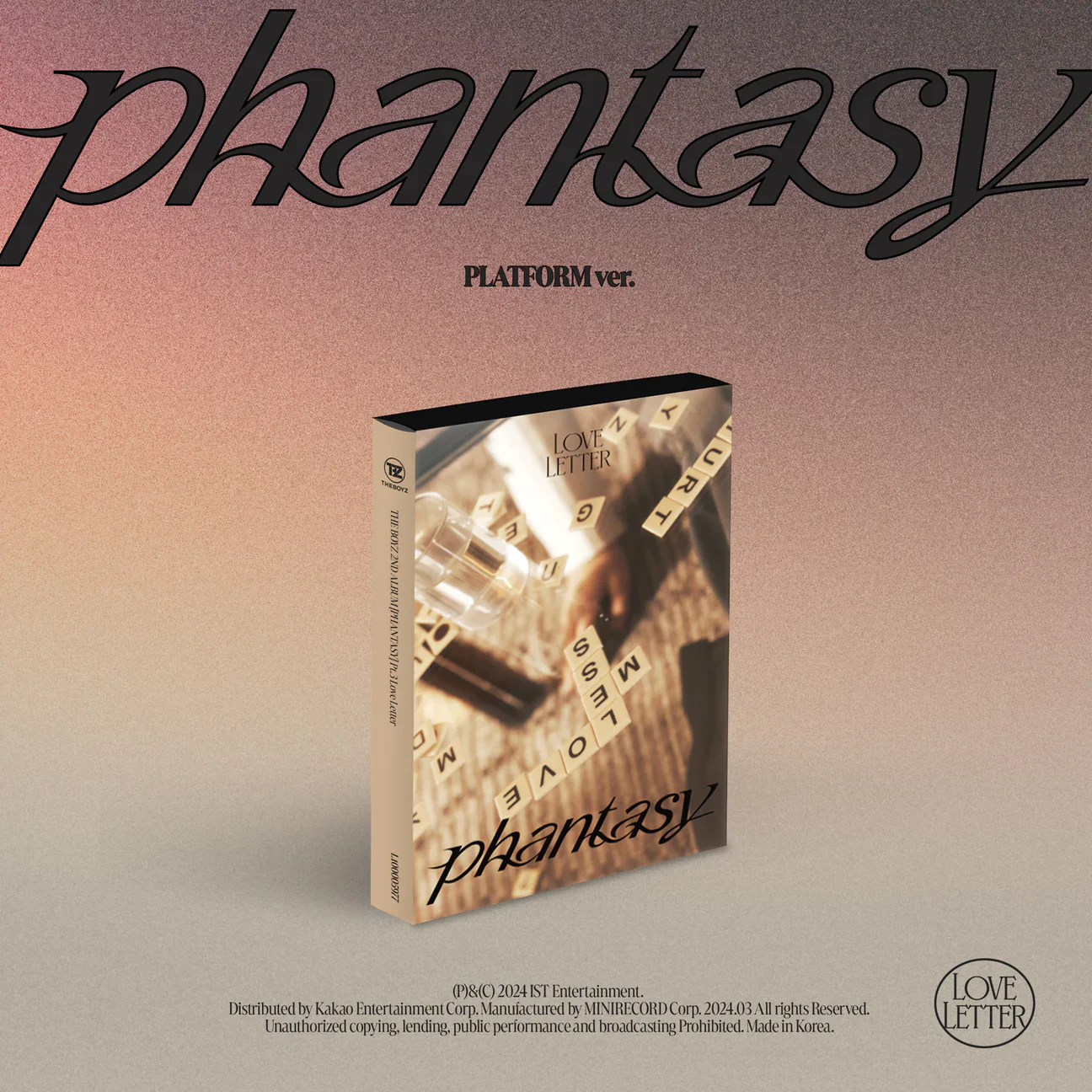 The Boyz - PHANTASY PT.3 LOVE LETTER (Platform Ver) - Image 3
