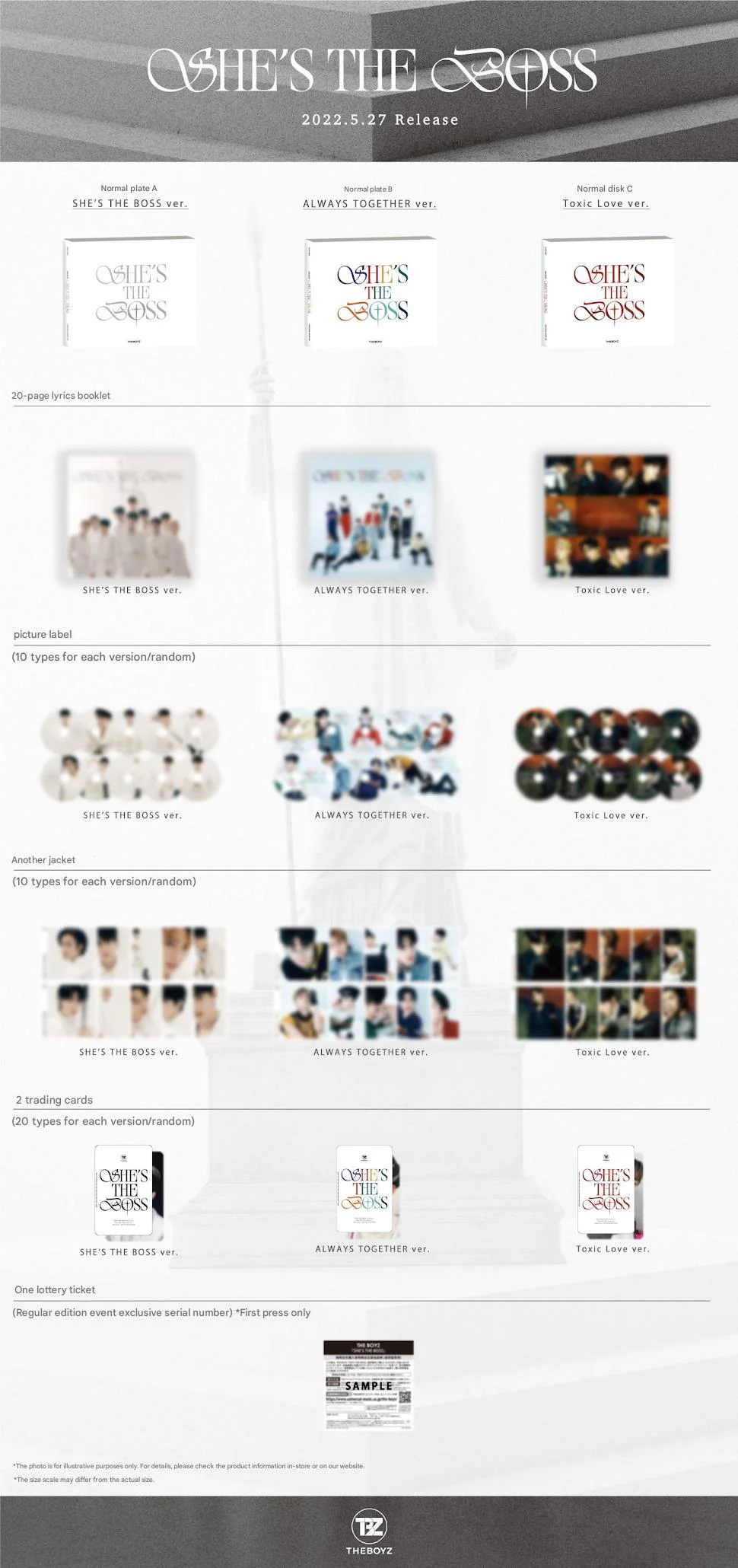 The Boyz - She's The Boss [Japanese Album] - Image 2