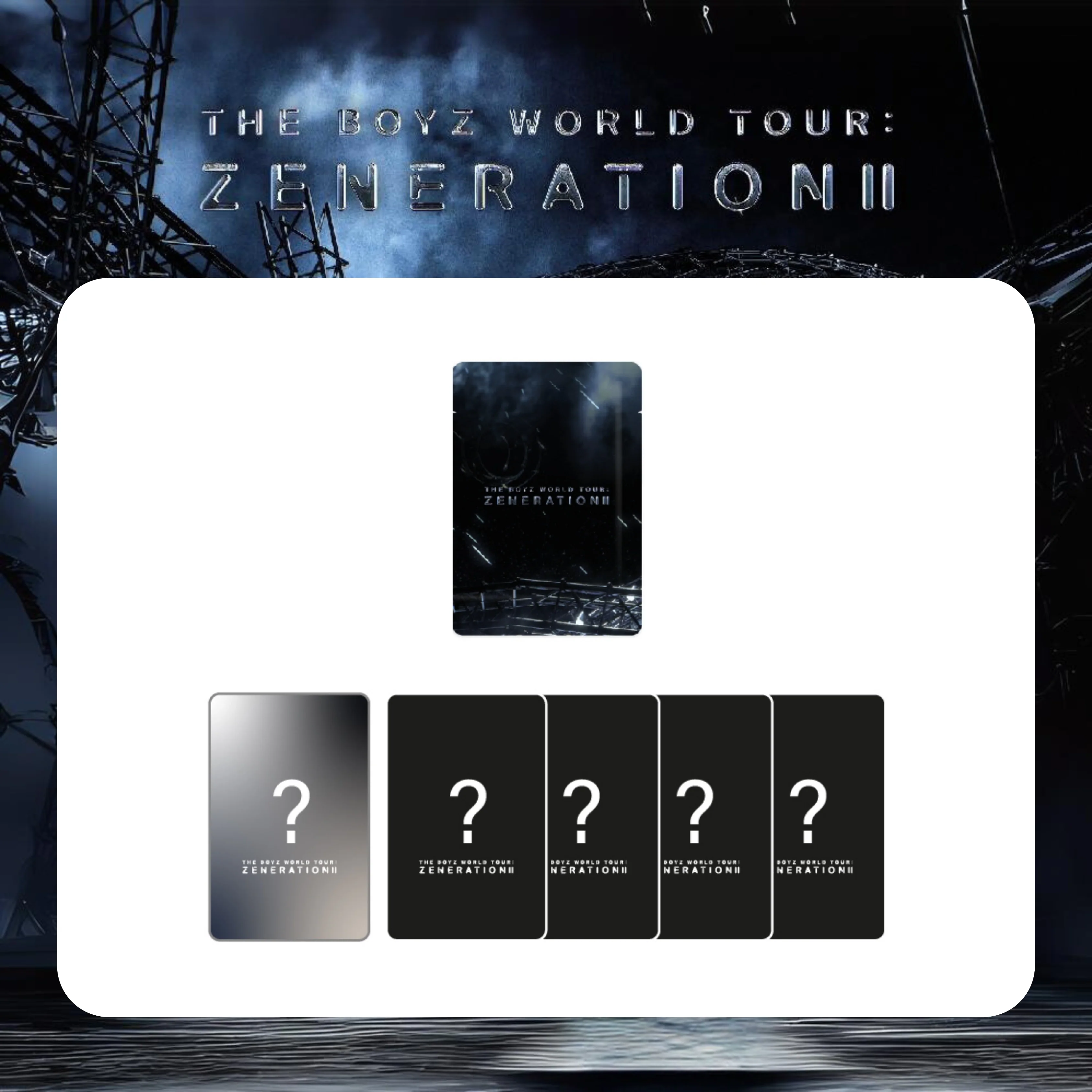 THE BOYZ - WORLD TOUR ZENERATION II Trading Cards - Image 2