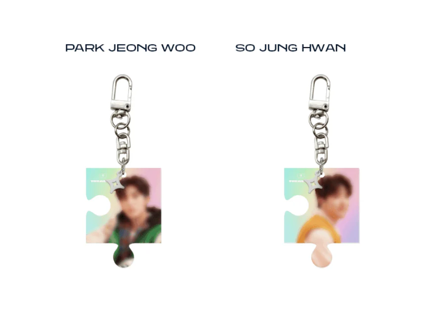 TREASURE - JIKJIN Puzzle Acrylic Keyring - Image 2