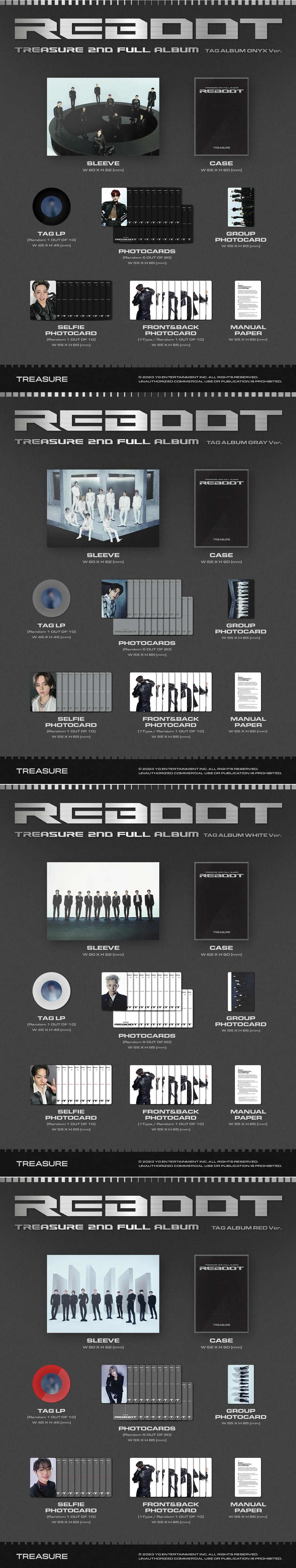 TREASURE - Reboot (YG TAG Ver.) - Image 2