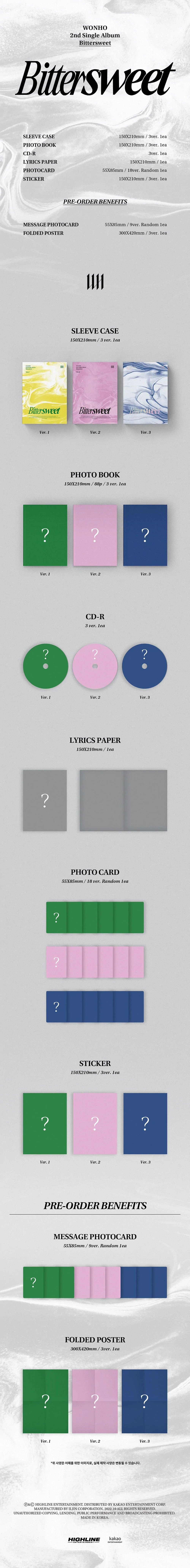 WONHO - Bittersweet - Image 2