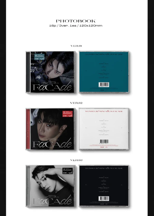 WONHO - Facade (Jewel Case) - Image 3