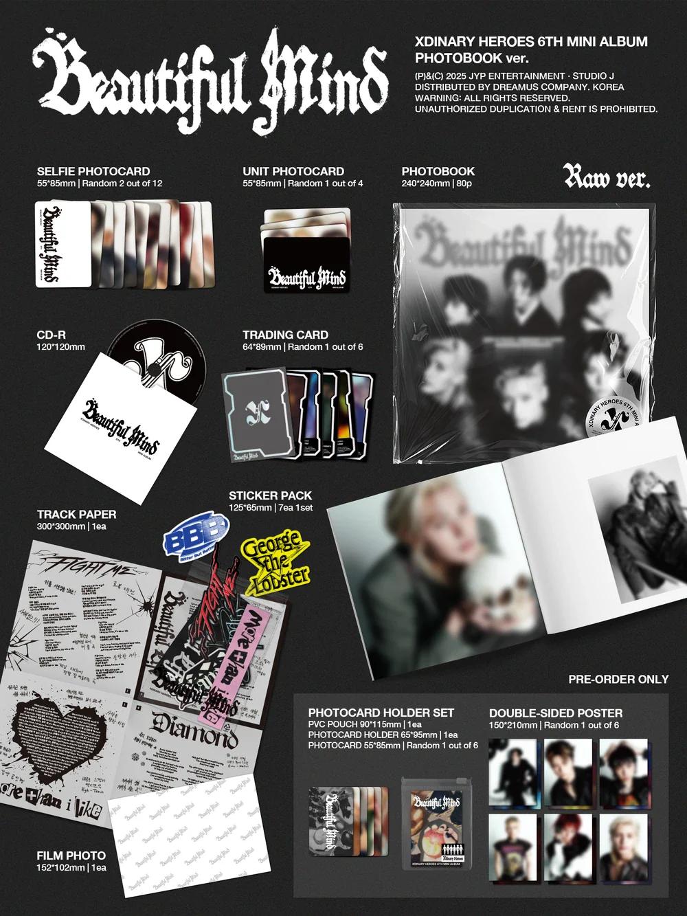 Xdinary Heroes - Beautiful Mind (Photobook Ver) - Image 3